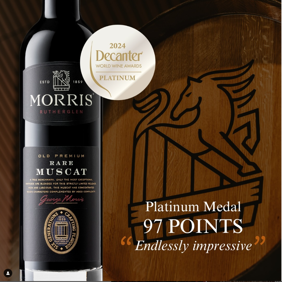 Platinum Medal Win for Morris!