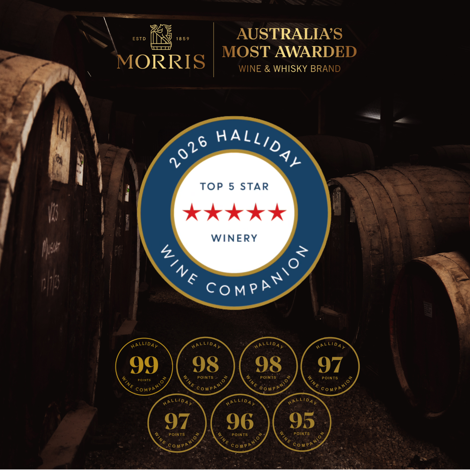 Celebrating Our Fantastic Results at Halliday Wine Companion 2026!